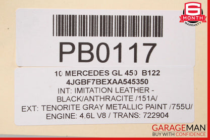 06-13 Mercedes W251 R350 ML350 4Matic Transmission Transfer Case Gear Box OEM
