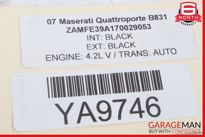 03-10 Maserati Quattroporte M139 Front Left Side Spindle Knuckle Hub Bearing OEM