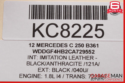 08-14 Mercedes W204 C63 AMG C300 C250 Rear Right Door Lock Latch Actuator OEM
