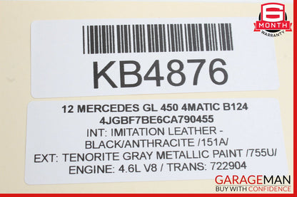 06-13 Mercedes X164 GL450  Front Right Passenger Side Exterior Door Handle OEM