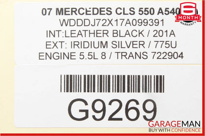 03-08 Mercedes CLS550 ML550 E63 AMG Sirius Satellite Radio Receiver Module Unit