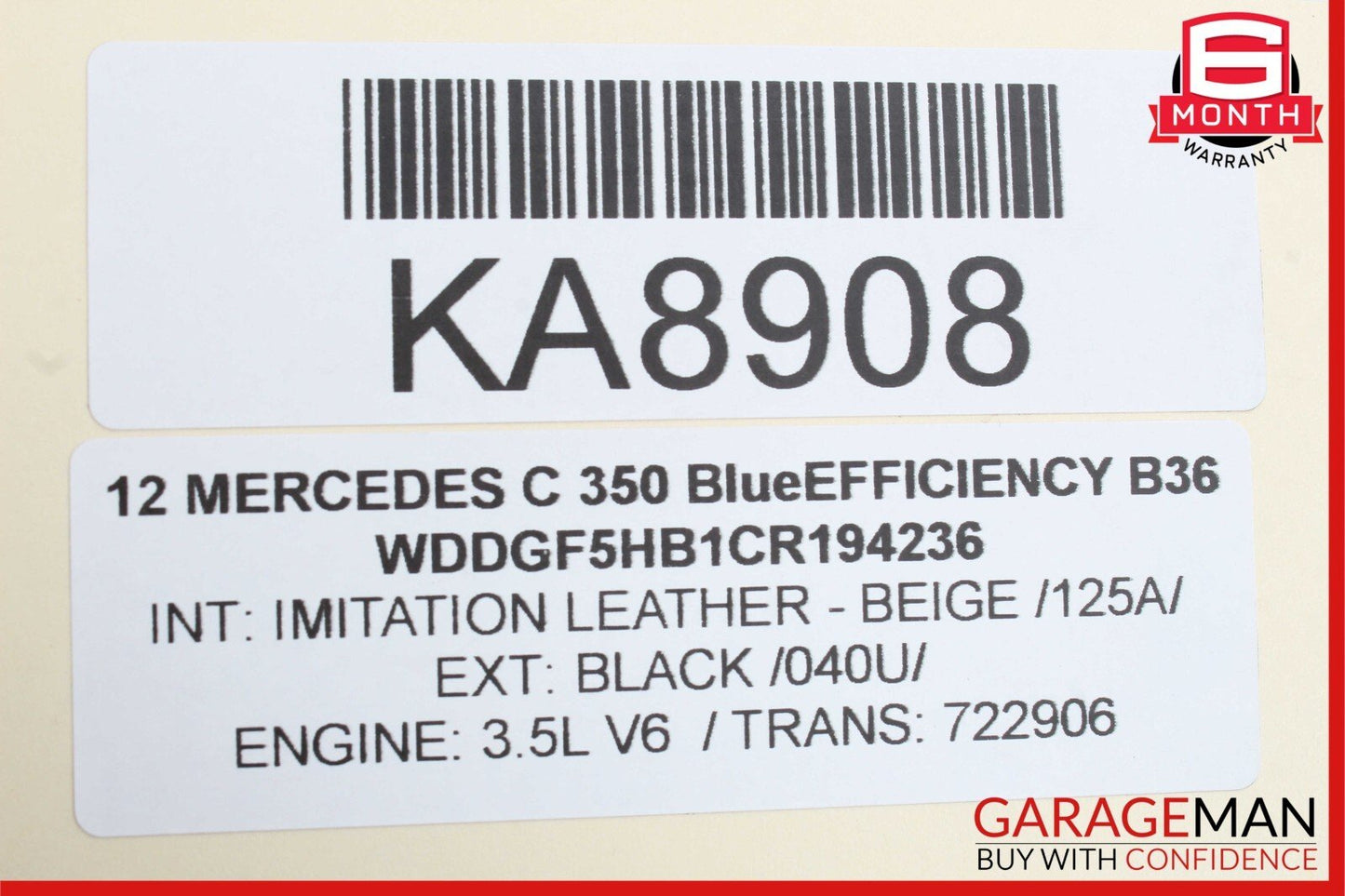 08-18 Mercedes W204 C300 C250 E550 Front Left Side Seat Control Module Unit OEM