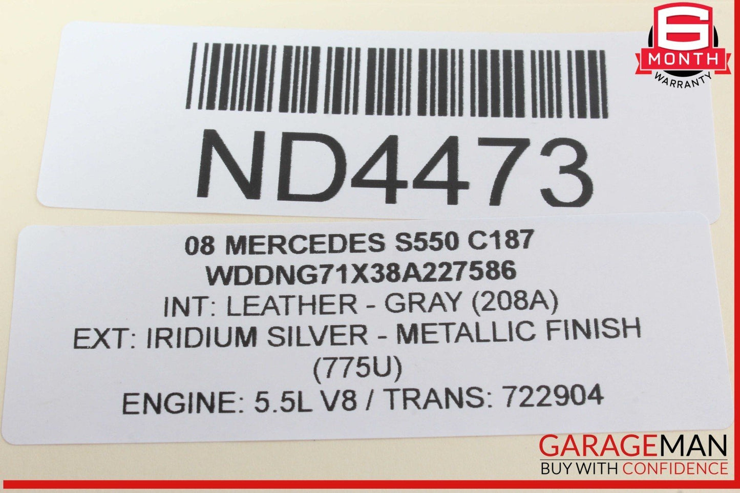 05-14 Mercedes W221 S550 E350 Engine PCV Crankcase Vent Valve Oil Separator OEM