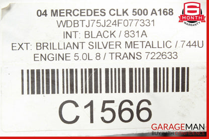 03-09 Mercedes W209 CLK320 Rear Right Lower Thrust Control Arm OEM