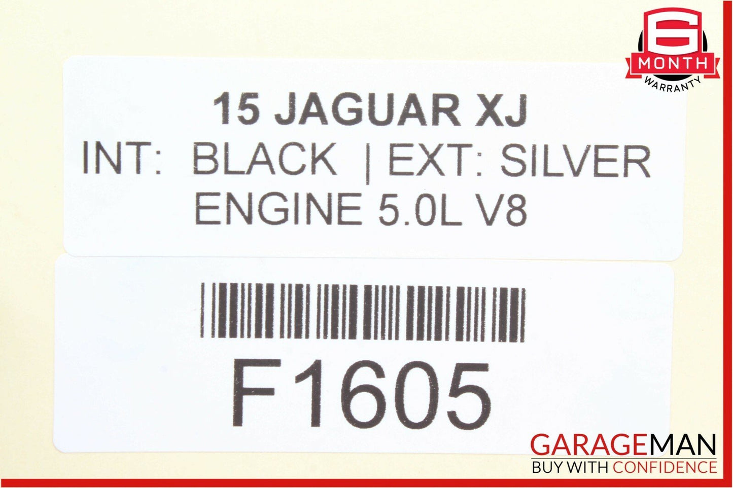 10-15 Jaguar XJ Windshield Washer Fluid Reservoir Tank w/ Filler Neck Assembly