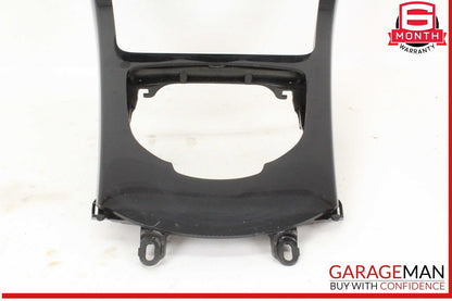 15-18 Mercedes W205 C300 C350e Center Console Trim Bezel Black 2056805107 OEM