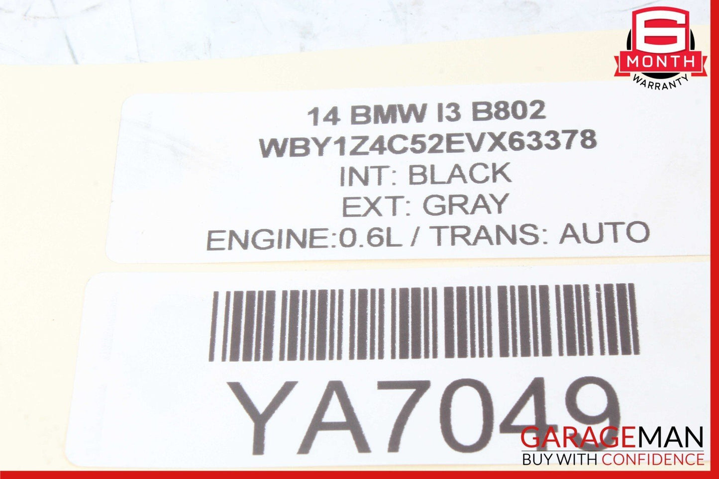 14-21 BMW i3 I01 Hybrid Rear Left Driver Side Quarter Panel Bracket OEM