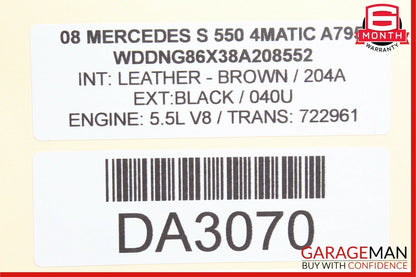 07-09 Mercedes W221 S550 CL65 AMG Ipod Interface Control Module B67824245 OEM