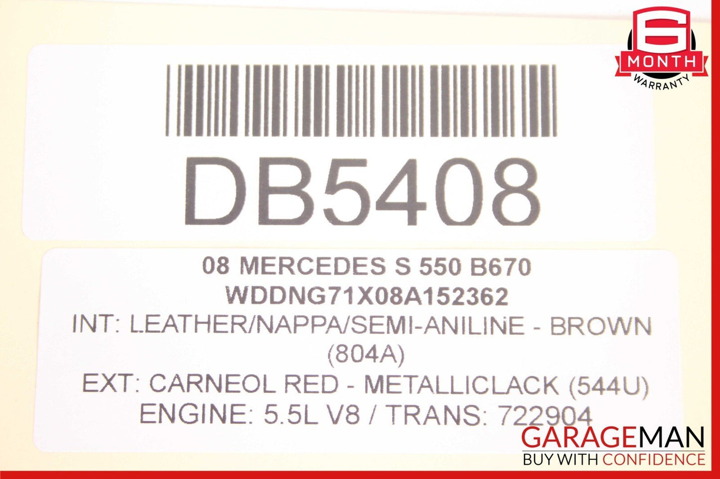 07-11 Mercedes W221 S550 AC A/C Air Conditioning Condenser OEM