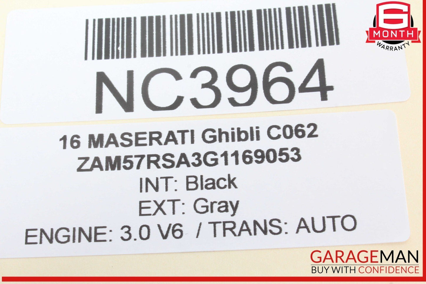 14-17 Maserati Ghibli Radio GPS Navigation Info Display Screen Touchscreen OEM