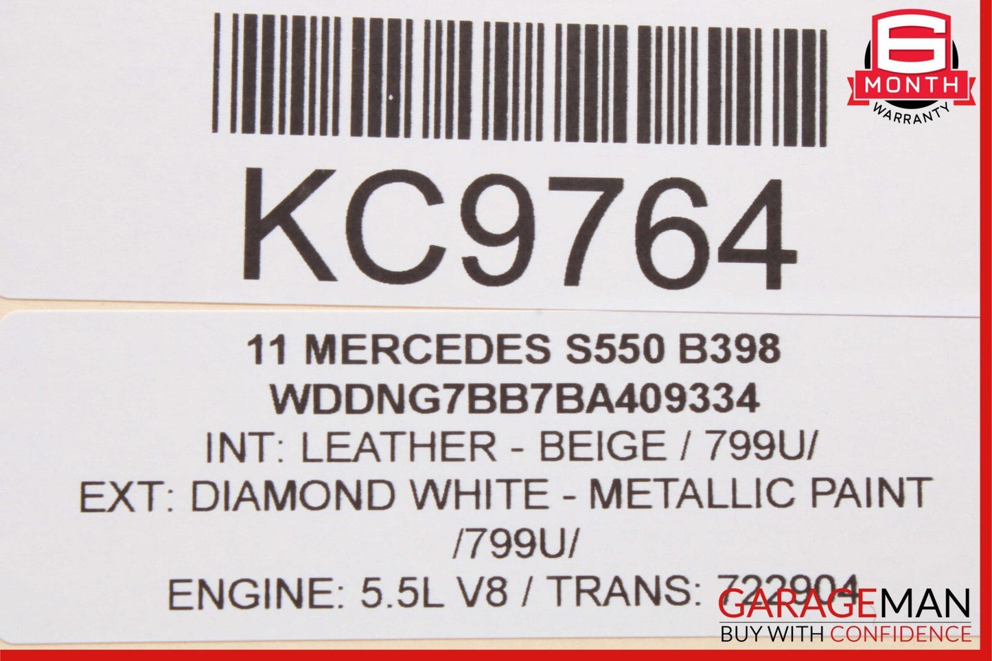 07-13 Mercedes W221 S550 S400 Rear Right or Left Side Door Control Module OEM