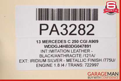 08-15 Mercedes W204 C250 GLK350 AC A/C Air Conditioning Condenser Assembly OEM
