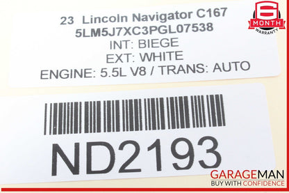 20-24 Lincoln Aviator Head Up Display Unit GHM7A19G468 OEM