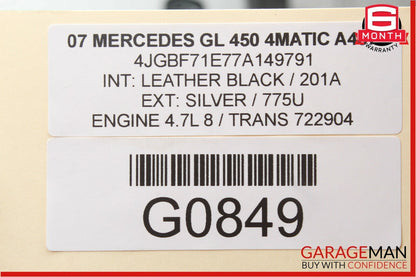 06-08 Mercedes X164 GL450 ML550 Speedometer Odometer Instrument Cluster Gauge