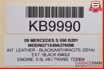 07-13 MERCEDES W221 S550 CL550 S63 AMG A/C AC HEATER CLIMATE CONTROL SWITCH OEM