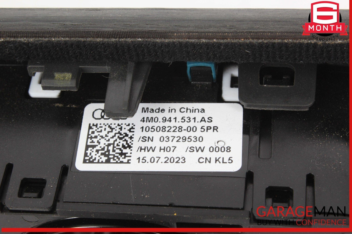 17-24 Audi A4 Front Left Driver Side Head Light Control Switch Black 4M0941531AS