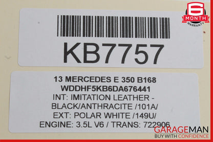 08-20 Mercedes W204 C350 C300 E350 Front Right Side Door Lock Latch Actuator
