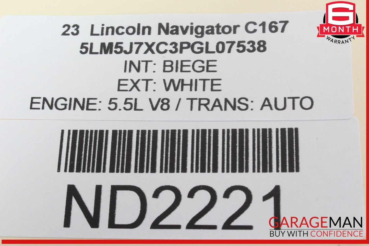 20-24 Lincoln Aviator Audio Radio Amplifier AMP LC5T18T806BL OEM