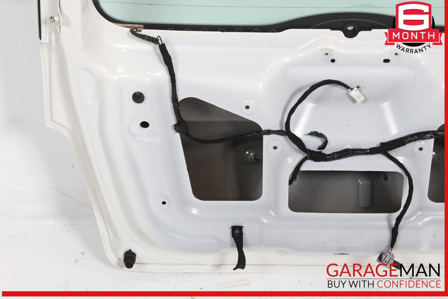 12-17 Fiat 500 Rear Trunk Lid Tailgate Liftgate Shell White OEM