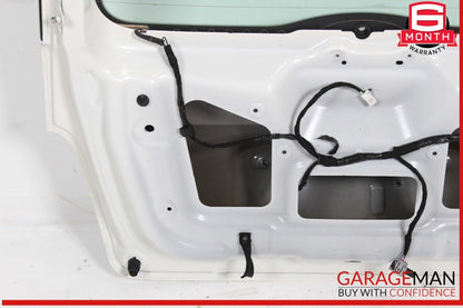 12-17 Fiat 500 Rear Trunk Lid Tailgate Liftgate Shell White OEM