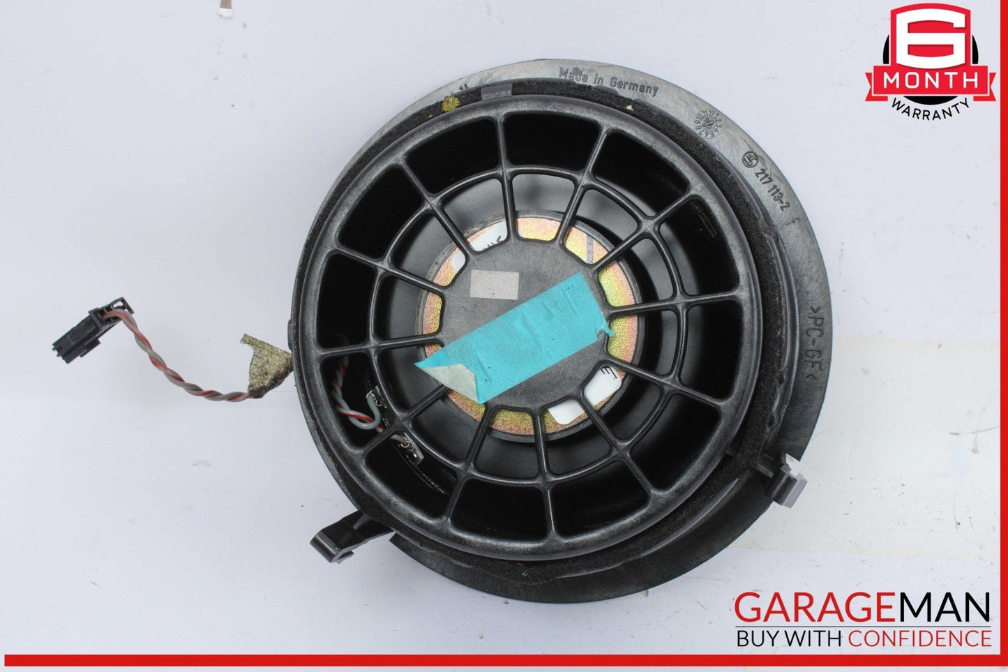 99-02 Mercedes W210 E320 Rear Right & Left Side Door Sound Speakers Set OEM