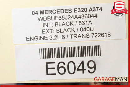 03-06 Mercedes W211 E500 E320 Front Right Side Door Control Module Unit OEM