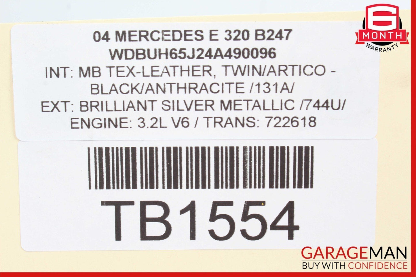 03-09 Mercedes W211 E320 E350 Front Left Side Lower Control Arm RWD OEM