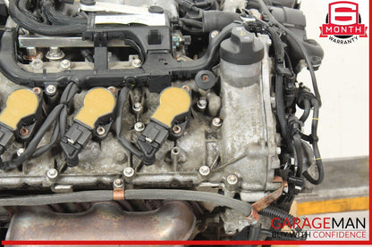 10-11 Mercedes W212 E350 4Matic AWD 3.5L V6 Engine Motor Block Assembly 111k