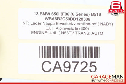 11-17 BMW 650i F06 Front Left Driver Side Lower Control Arm OEM