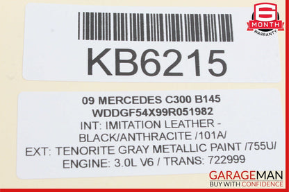 08-15 Mercedes W204 C300 Rear Right & Left Door Sound Speakers Set of 2 OEM