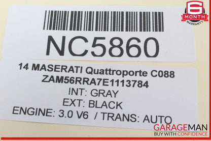 14-17 Maserati Ghibli BCM Body Computer Control Module Unit 68226670AA OEM