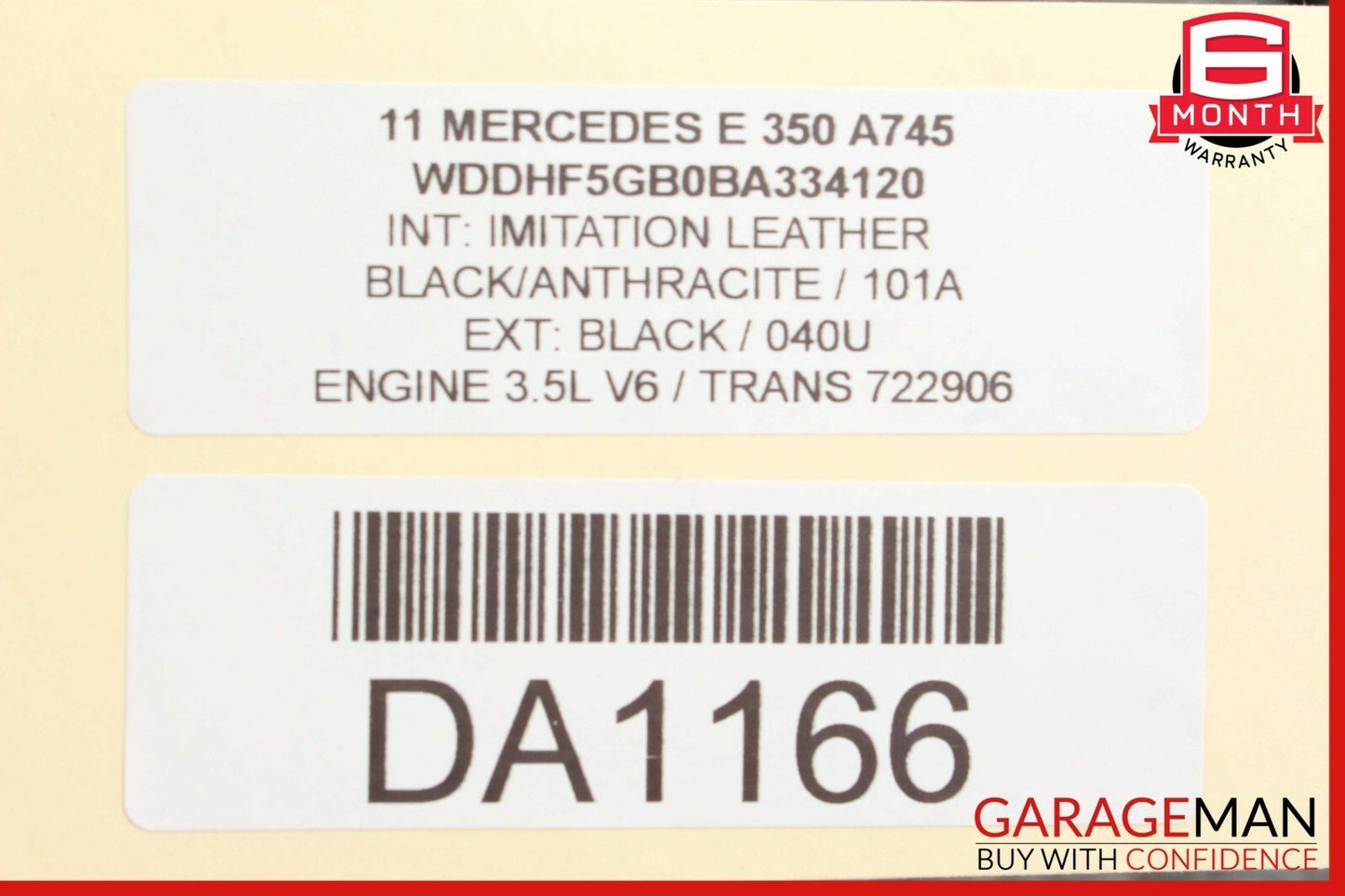 10-13 Mercedes W212 E350 E550 Front Left Side Interior Door Panel OEM