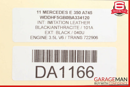 10-13 Mercedes W212 E350 E550 Front Left Side Interior Door Panel OEM
