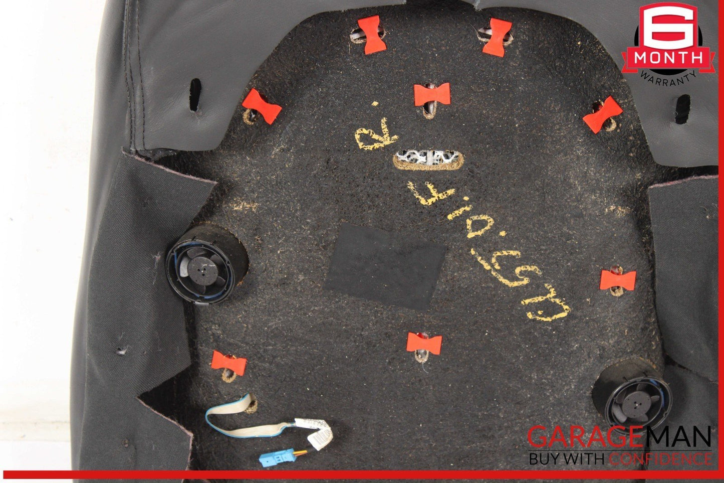 01-06 Mercedes W215 CL55 CL65 AMG Front Right Side Upper Seat Cushion Black OEM