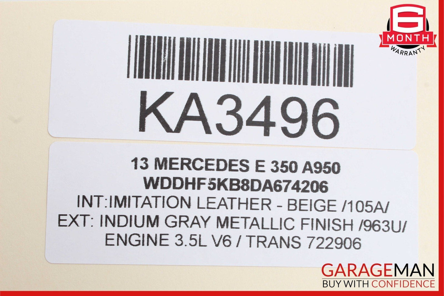 10-18 Mercedes E350 CLS350 Rear Fuse Relay Box SAM Signal Acquisition Assembly