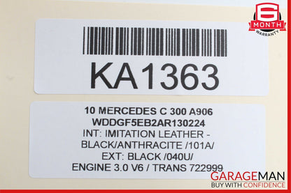 08-11 Mercedes W204 C250 C300 Rear or Front Right Exterior Door Handle Black