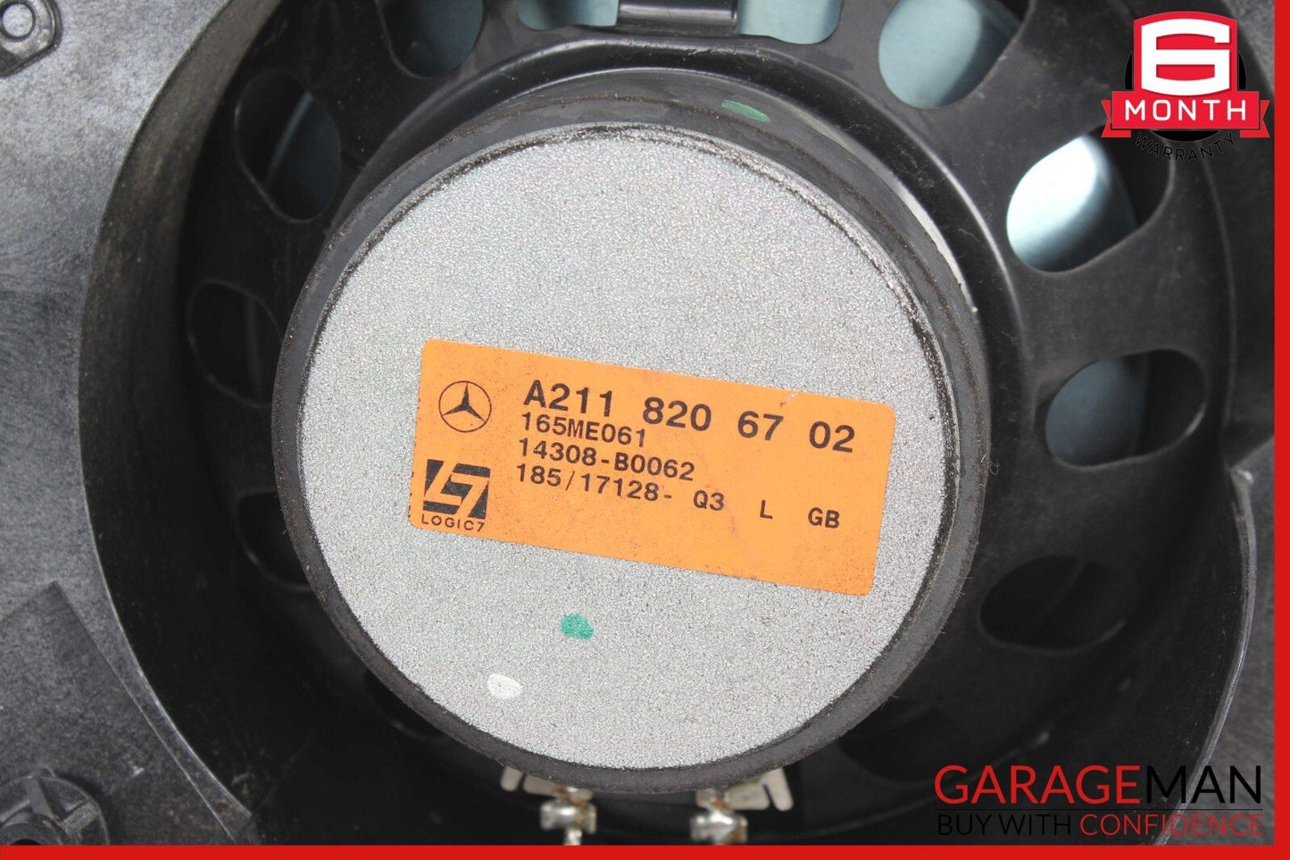 07-09 Mercedes W211 E350 E320 E550 Rear Left Driver Side Door Audio Speaker OEM