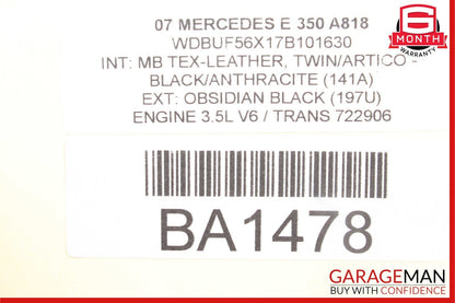03-12 Mercedes GL450 ML550 CLS500 E350 Front Right Side Seat Control Module Unit