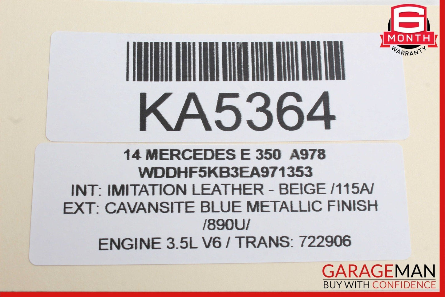 10-18 Mercedes E350 CLS400 Rear Fuse Relay Box SAM Signal Acquisition Assembly