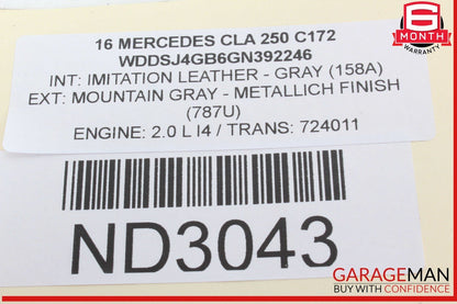 14-20 Mercedes W117 CLA250 Rear Left or Right Side Suspension Lower Control Arm