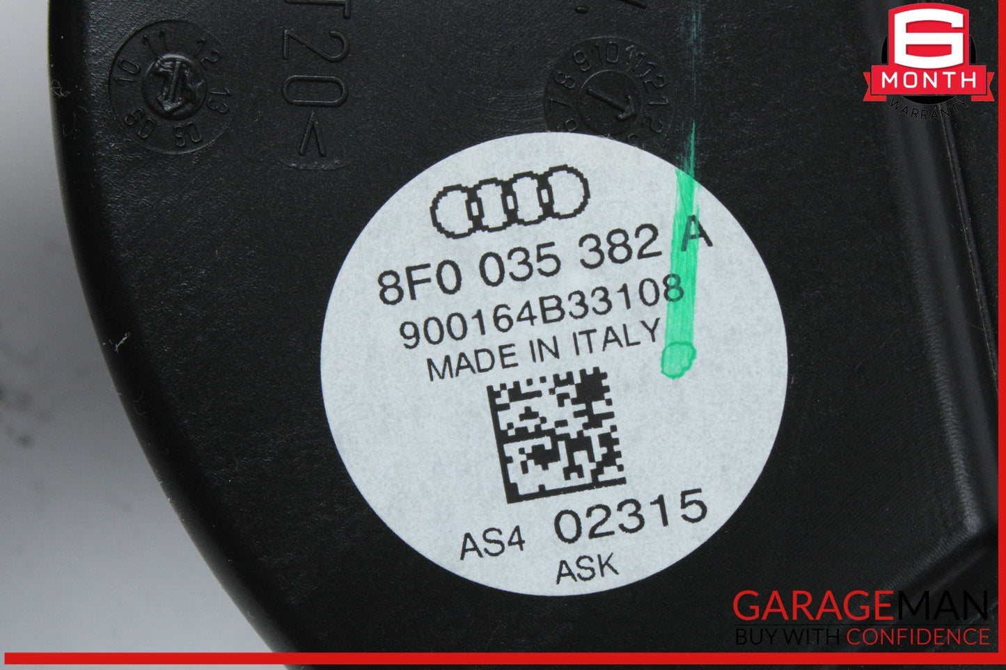10-17 Audi A5 Rear Left Driver Side Audio Sound Speaker Woofer 8F0035382A OEM