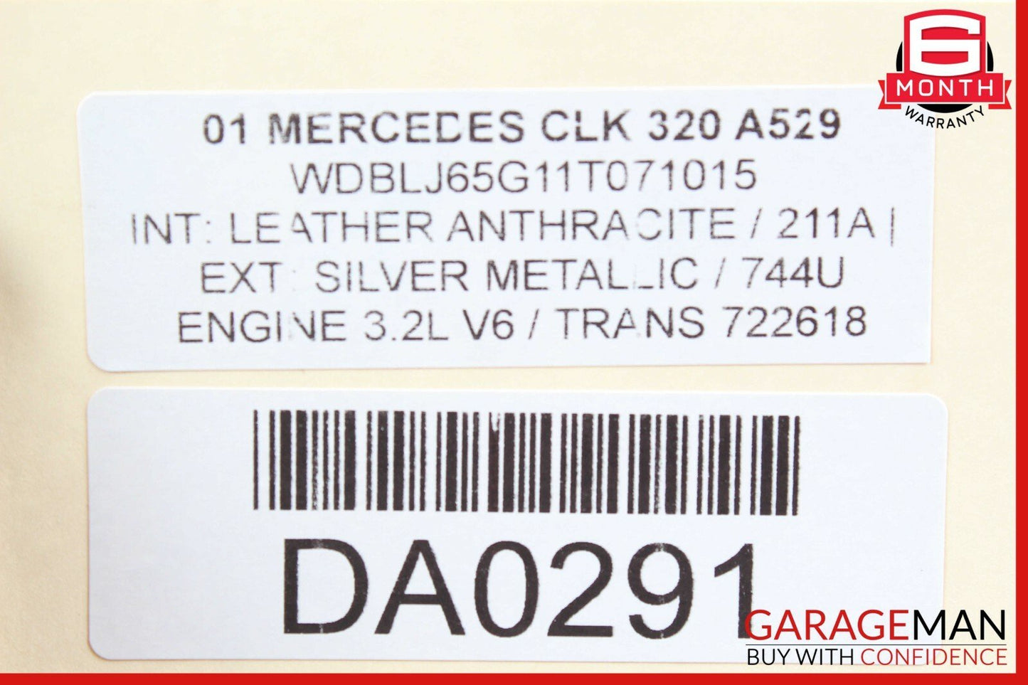 98-03 Mercedes W208 CL320 C320 Rear Right Passenger Lower Control Arm 2013520988