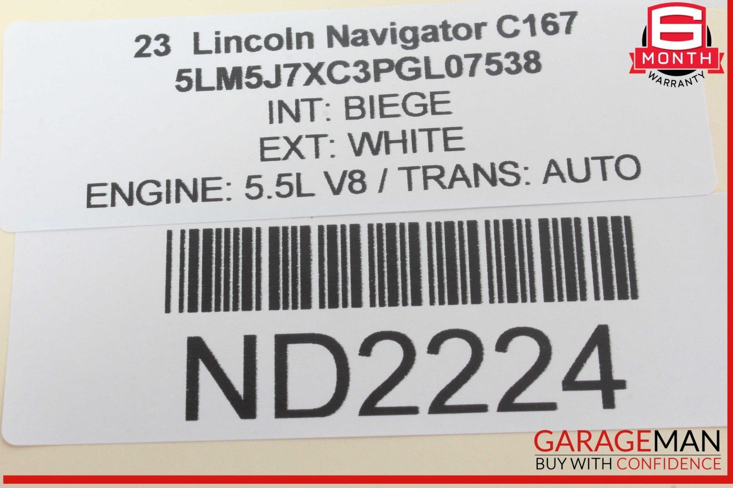 20-24 Lincoln Aviator Front Dash Headlight Foglight Lamp Control Switch OEM