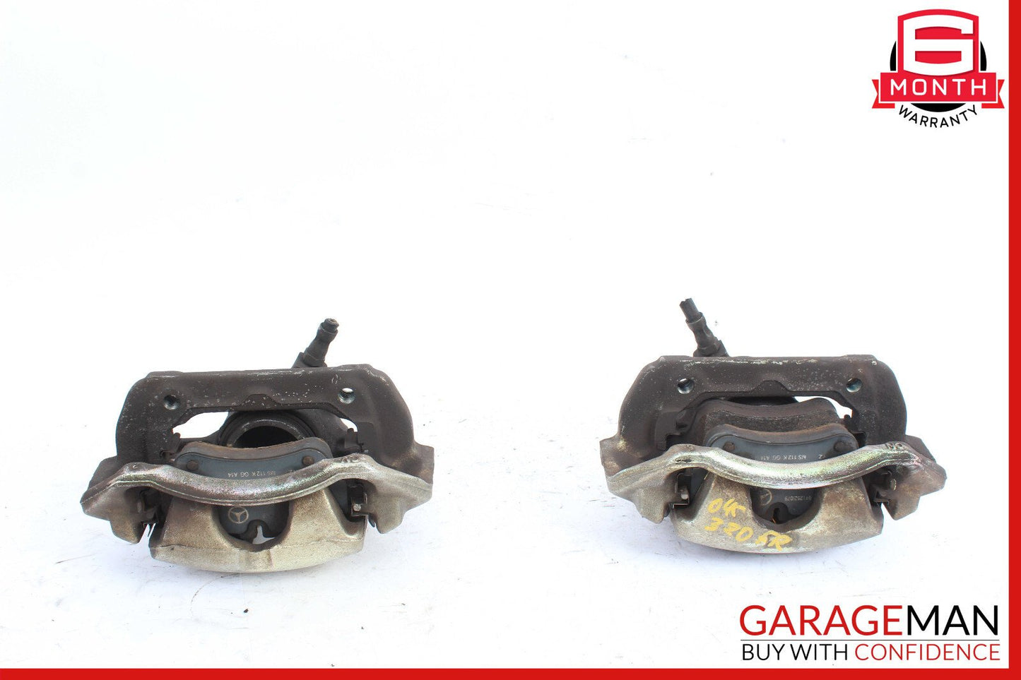01-05 Mercedes W203 C320 Lucas Front Right & Left Side Brake Calipers Set OEM