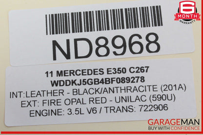 10-17 Mercedes W207 E350 E400 Front Right Side Door Window Regulator Motor Unit