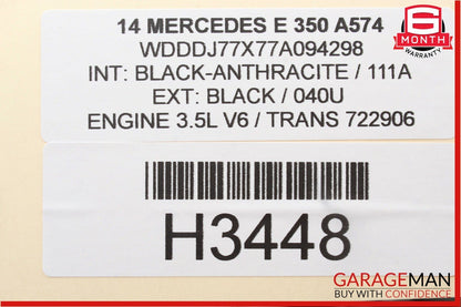 08-18 Mercedes E350 C250 CLS400 Front Right Passenger Side Door Control Module