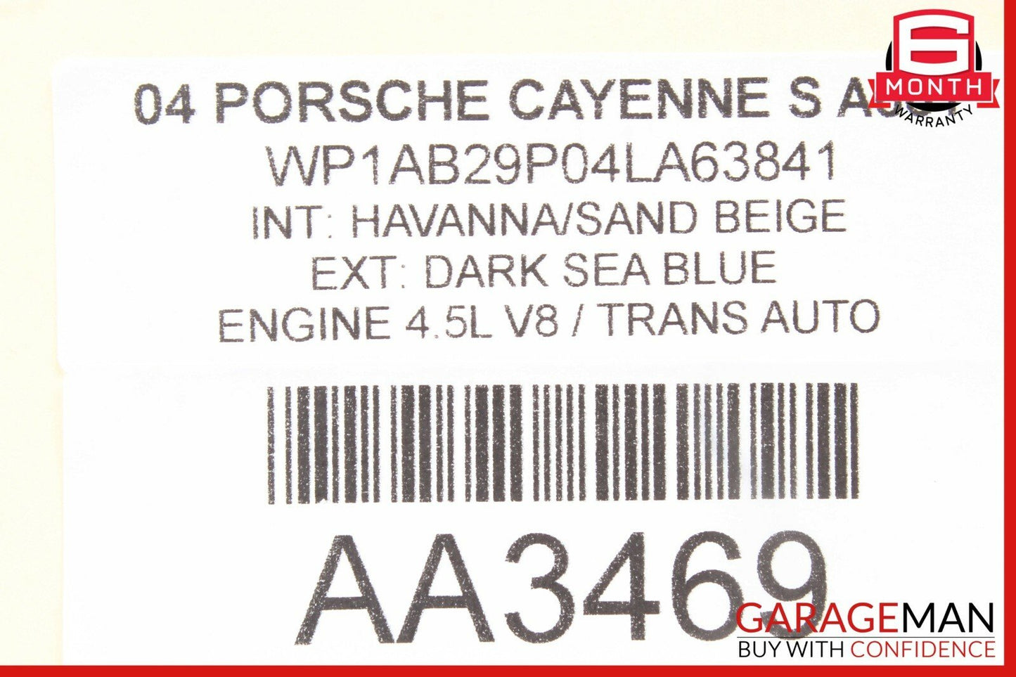 03-06 Porsche Cayenne 955 957 Front Right Seat Adjustment Memory Module
