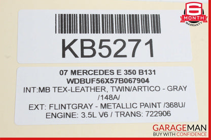 03-11 Mercedes SLK280 CLS550 ML550 Sirius Satellite Radio Receiver Module Unit