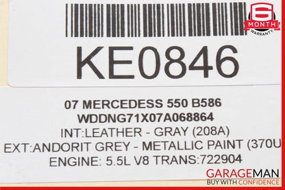 07-10 Mercedes W221 S550 CL550 CL600 S63 AMG Keyless Go Control Module Unit OEM