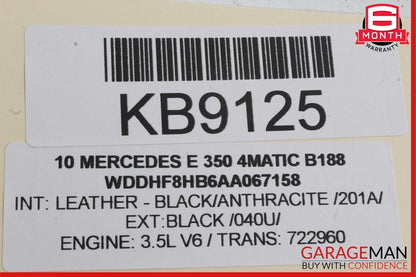 10-14 Mercedes W212 E350 4MATIC Front Left Side Door Window Regulator Motor OEM